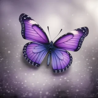 purple butterfly