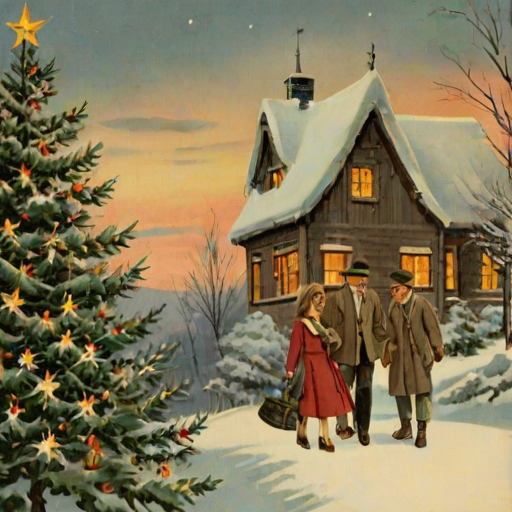 vintage christmas image