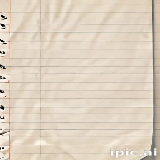 notebook paper png