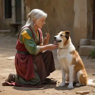 begging