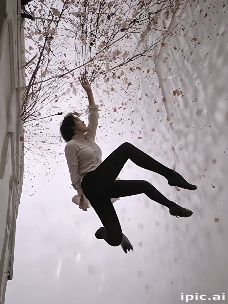 aesthetic falling
