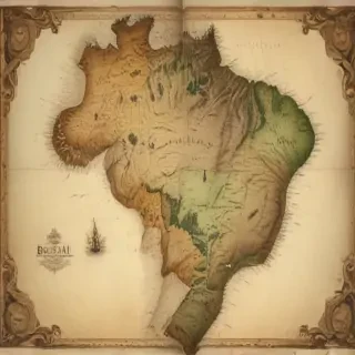 map of brazil