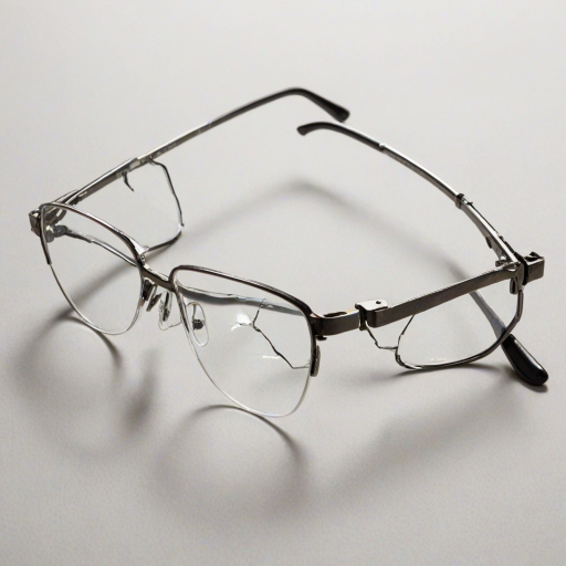 broken glasses png