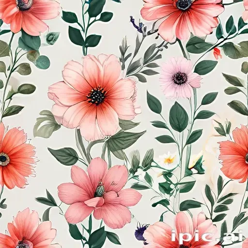 flower aesthetic drawings