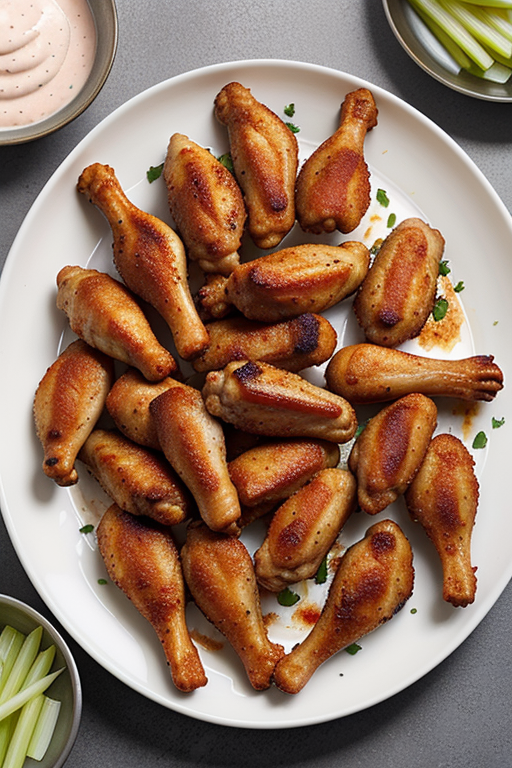 dry rub chicken wings recipe