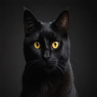 black cat png
