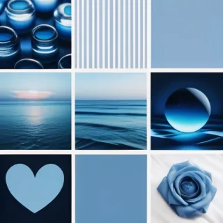 blue aesthetic images