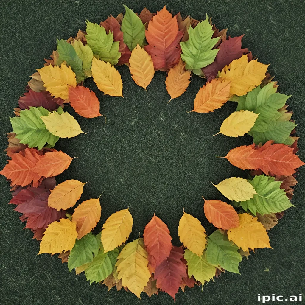 leaf circle