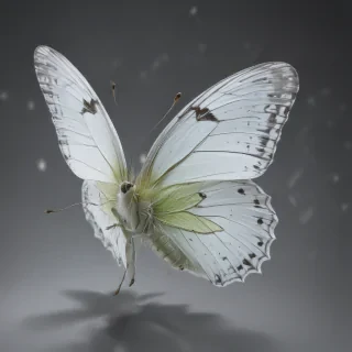 white butterfly png