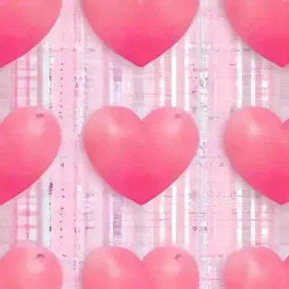 pink heart background