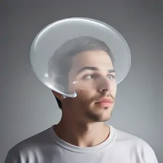 transparent thought bubble