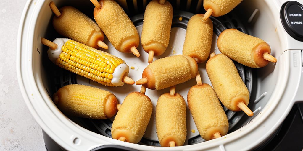 how long to cook mini corn dogs in air fryer