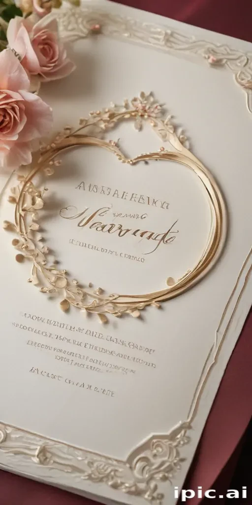 marriage card background