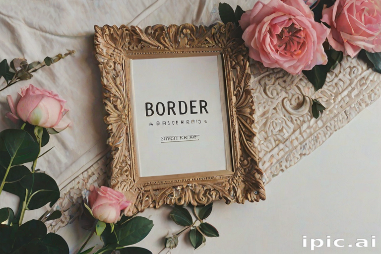 border aesthetic