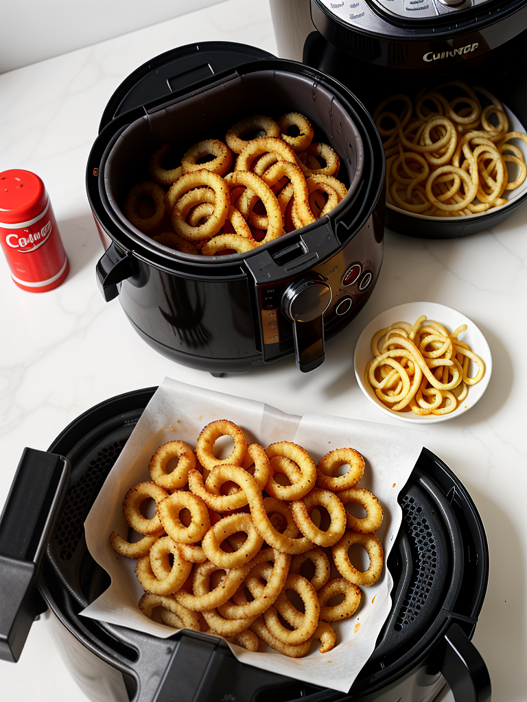 curly fries in air fryer