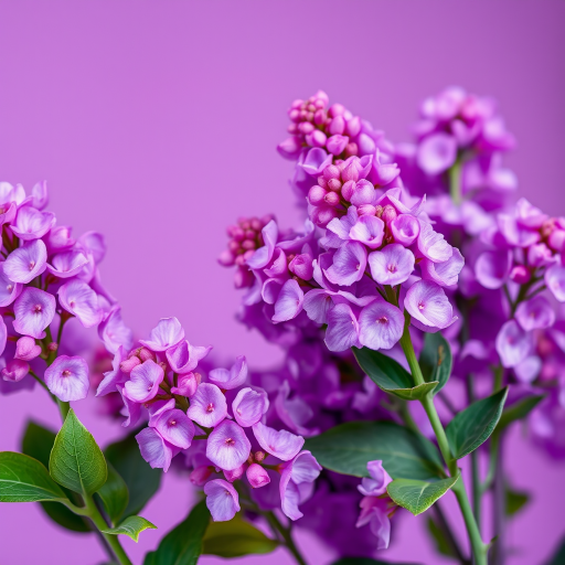 lilac background