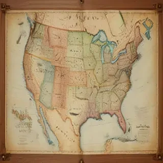 map of america