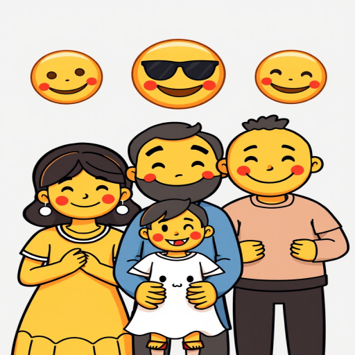 family emojis