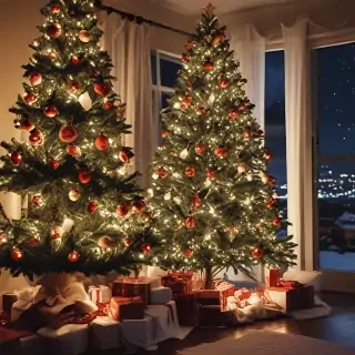 aesthetic christmas background
