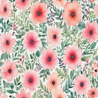background watercolor flowers