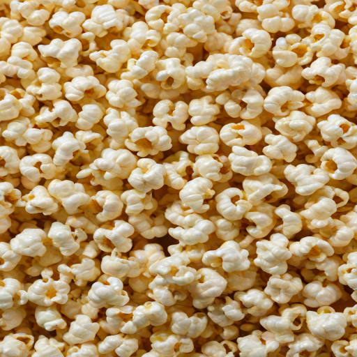 transparent popcorn