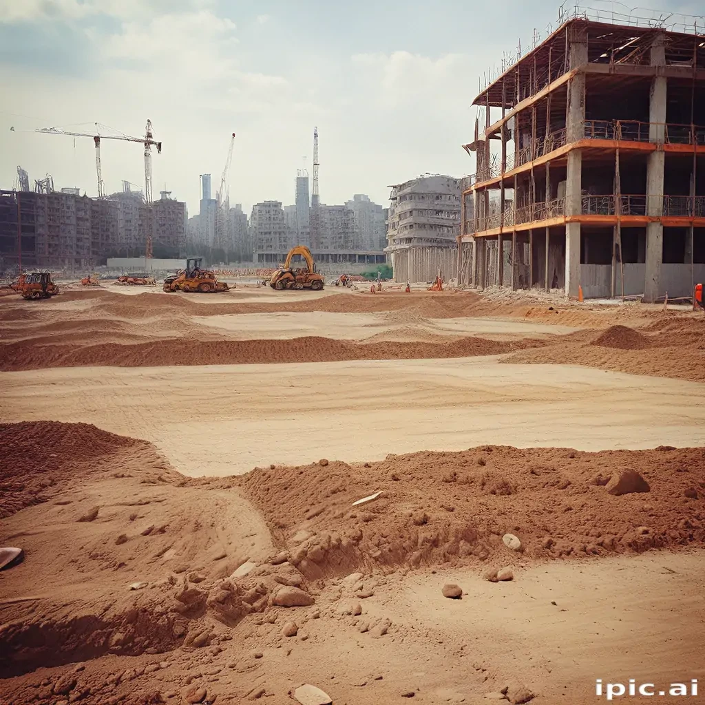 construction site background