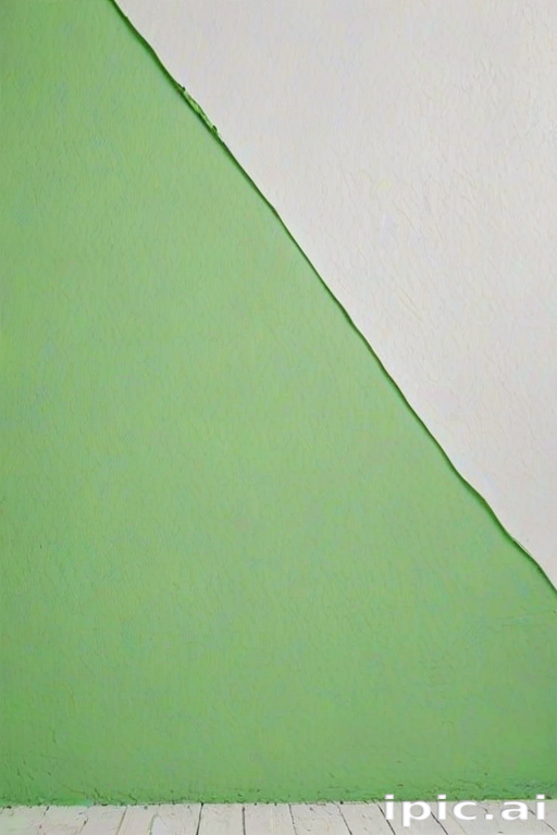 green white background