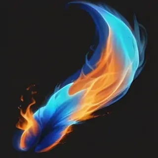 blue flame png