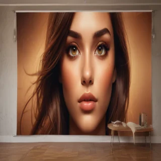 brown aesthetic banner