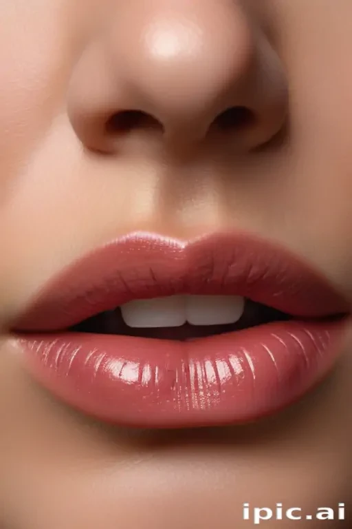 glossy lips png