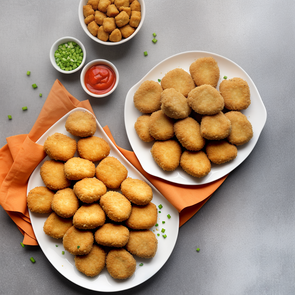 chicken nuggets with ground chicken