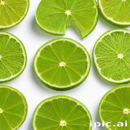 green on white background