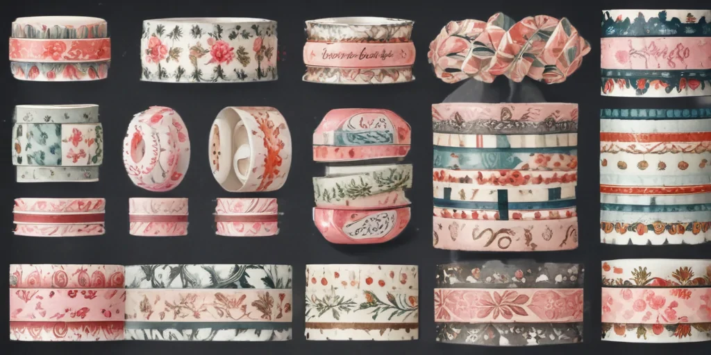 washi tape clipart