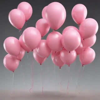 pink balloons png