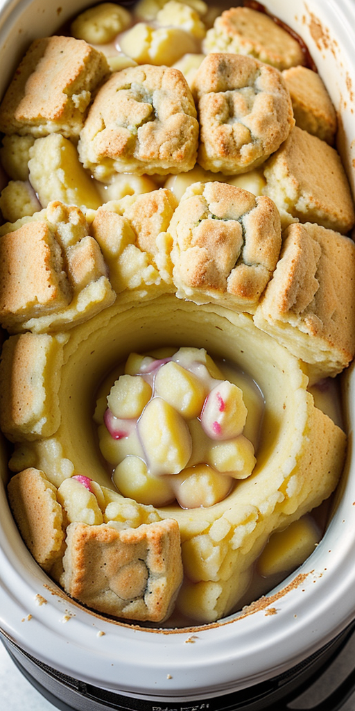 cake mix crock pot cobbler