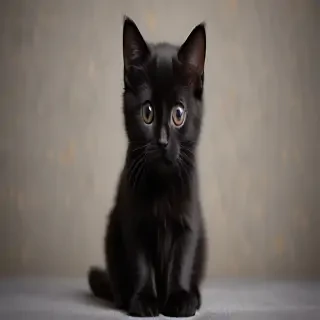 cute black cat wallpaper