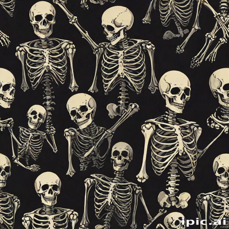 skeleton wallpaper