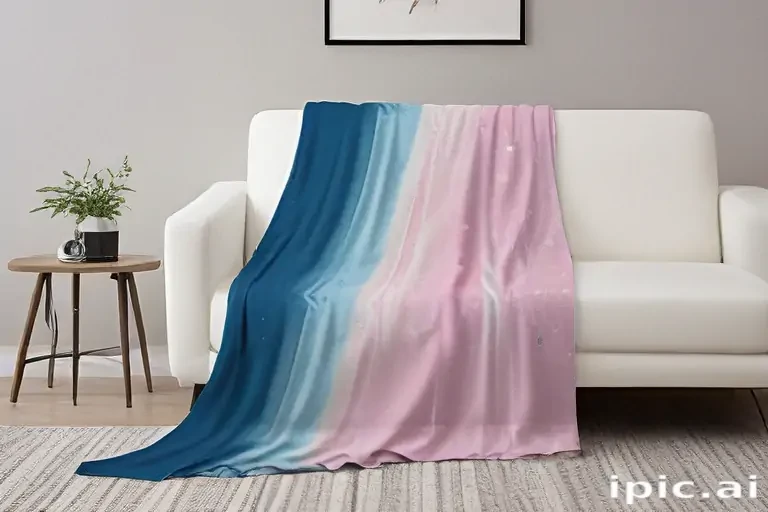 blanket mockup