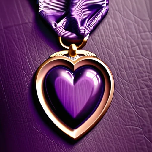 purple heart pictures