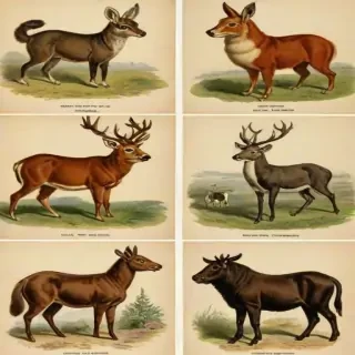 vintage illustrations animals