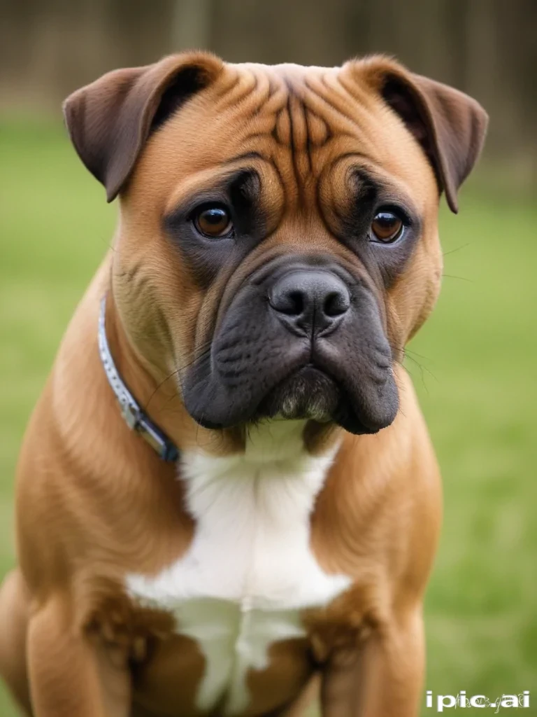 staffy bull bullmastiff