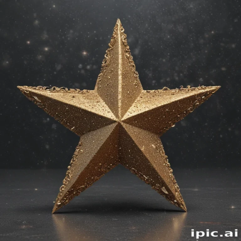 glitter star png