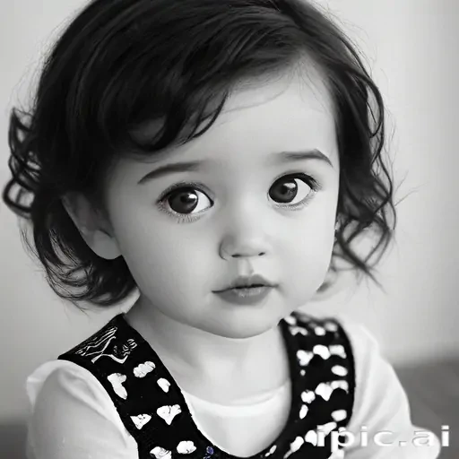 cute black and white