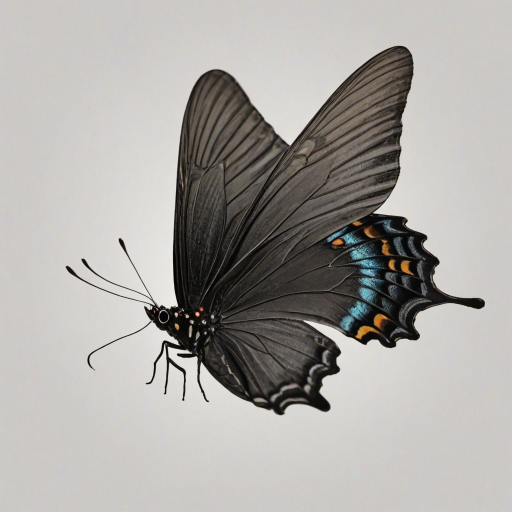 black butterfly png