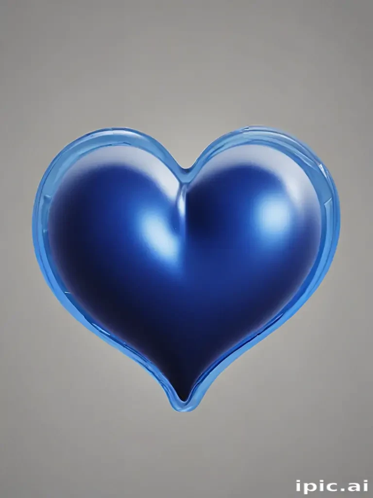 blue heart png