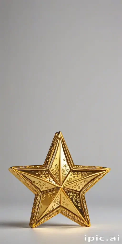 golden star transparent