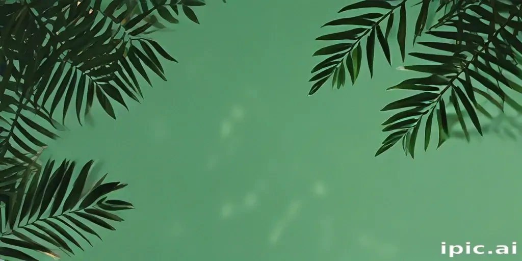 green background aesthetic