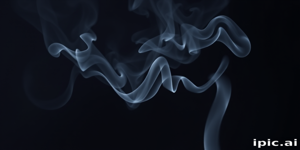 smoke no background