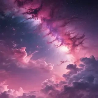 pink galaxy wallpaper