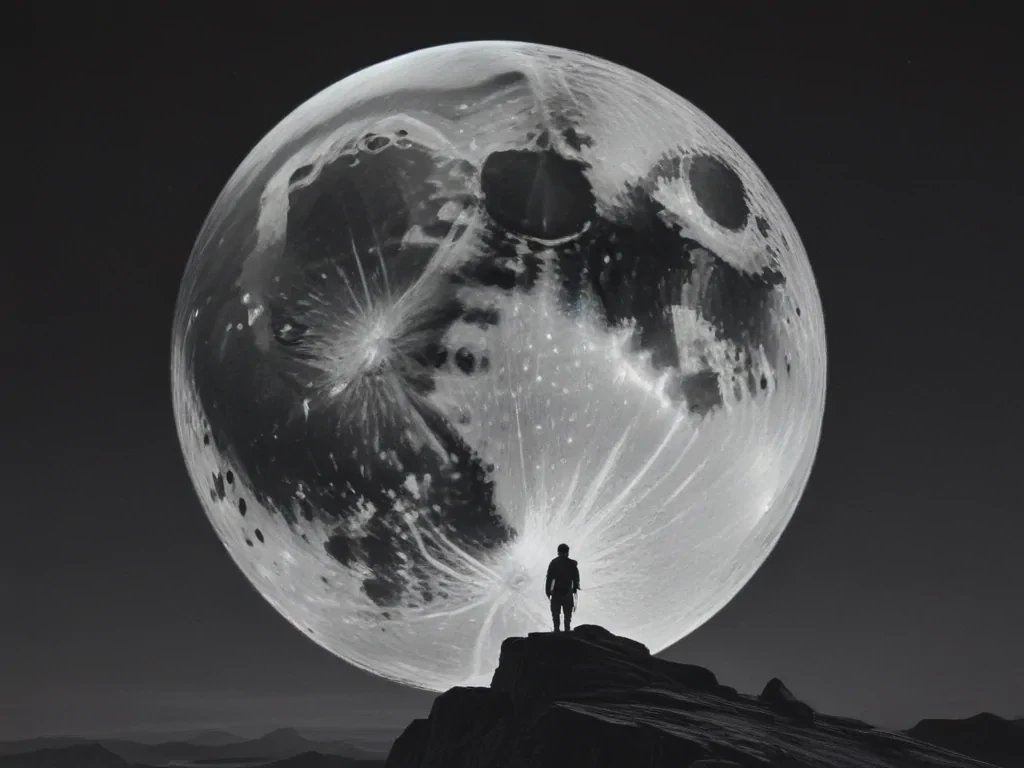 aesthetic moon drawings